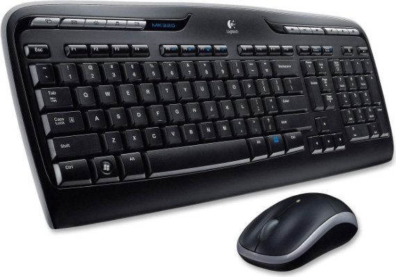 KEYBOARD MSE LOG MK320 WIRELESS USB - ONLINE ONLY