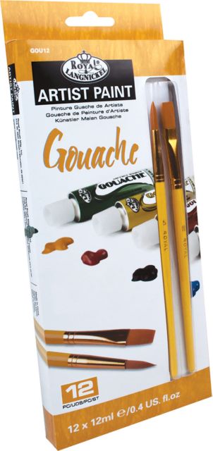 GOUCHE ARTST 12ML 12 CLR SET