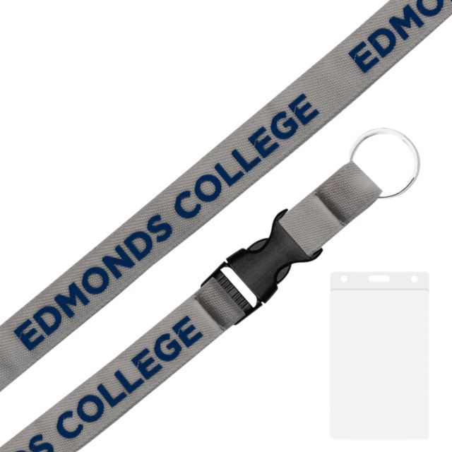 Edmonds College 3-4'' Lanyard