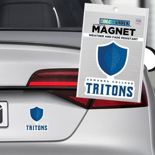 Edmonds College Tritons 4 x 4 Magnet