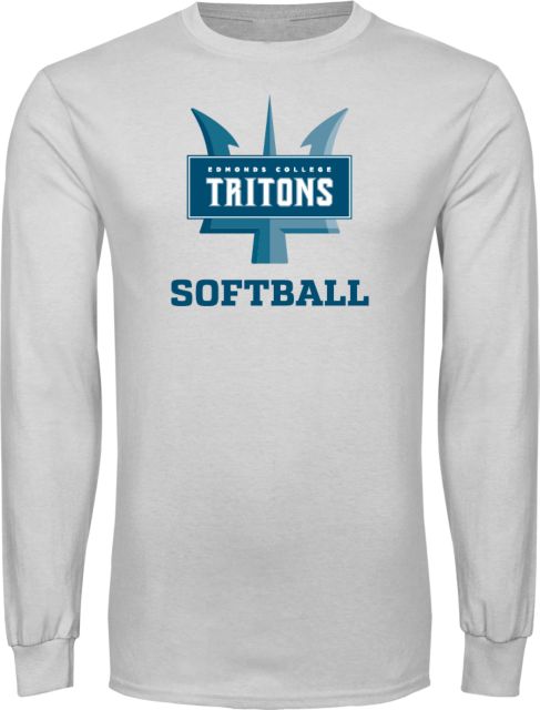 Edmonds College Long Sleeve T Shirt Edmonds College Softball - ONLINE ONLY