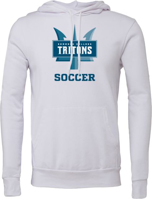 Edmonds College Bella + Canvas Fleece Hood Edmonds College Soccer - ONLINE ONLY