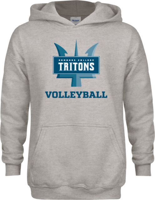 Edmonds College Youth Fleece Hood Edmonds College Volleyball - ONLINE ONLY