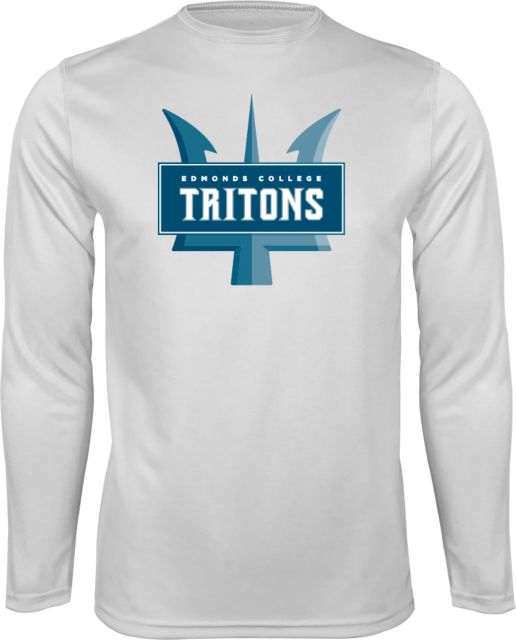 Edmonds College Performance Long Sleeve Shirt Edmonds College Athletic Mark - ONLINE ONLY
