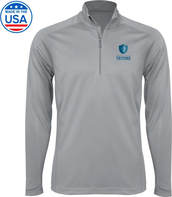 Edmonds College Syntrel Platinum Interlock 1/4 Zip Edmonds College Wordmark - ONLINE ONLY
