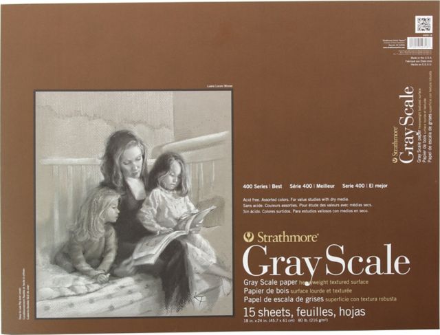 80# GRAY SCALE PAD 15 SHEETS